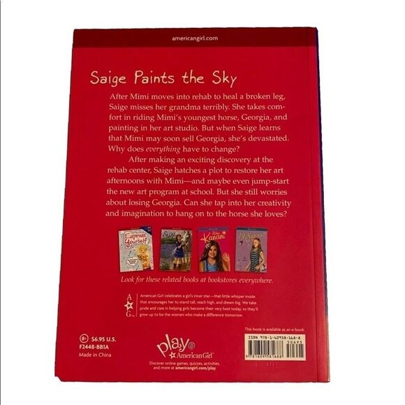 Set of 4 American Girl books Grace, Lea & Saige - Picture 9 of 9